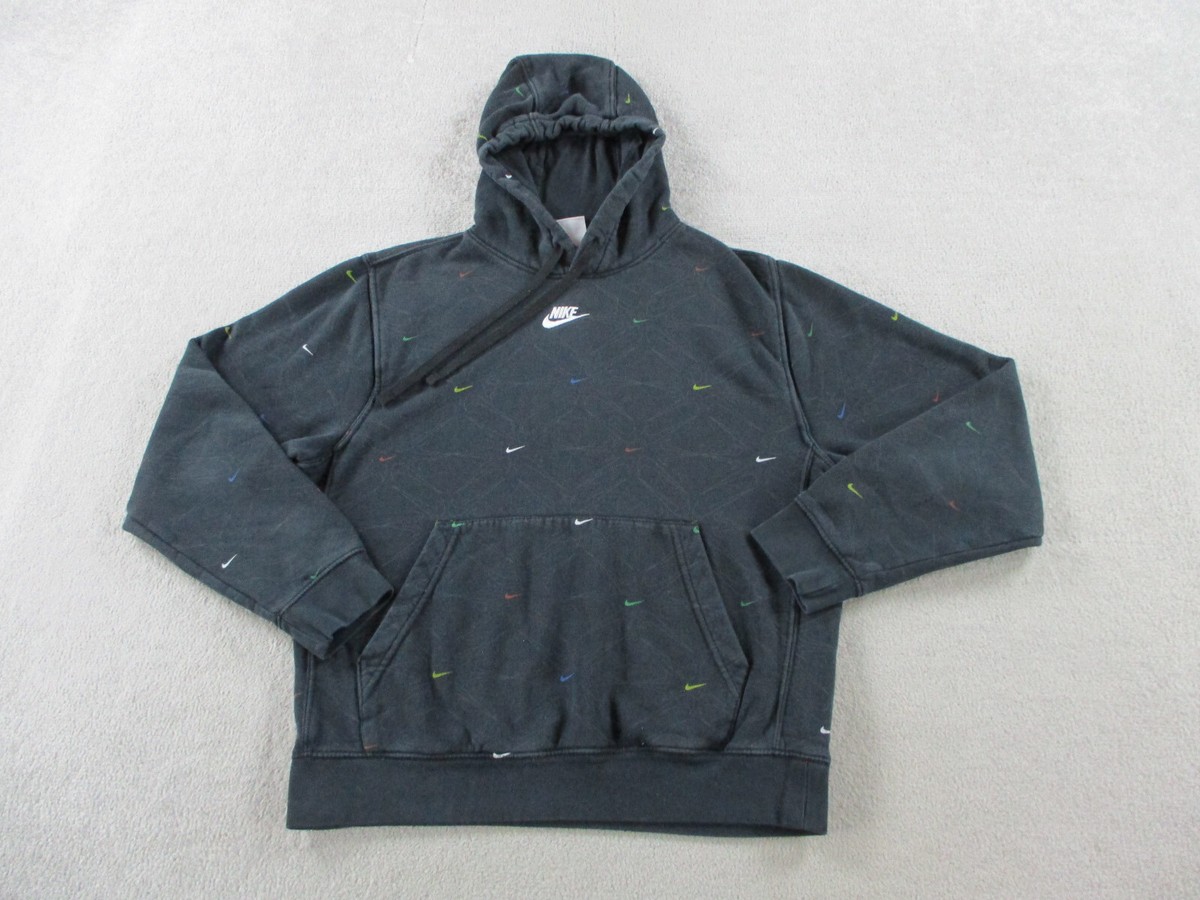 nike aop club pullover hoodie