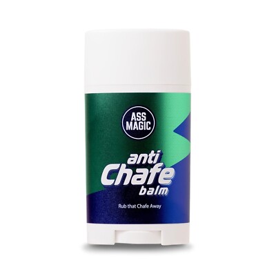 ASS MAGIC Balm - Moisture Resistant Anti-Chafing Anti-Friction Stick - 60 grams