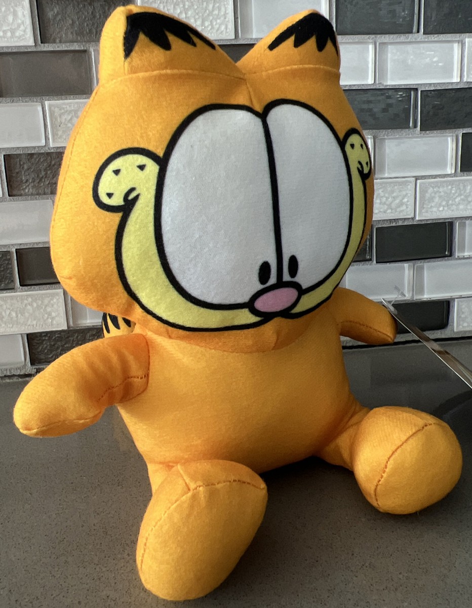 Garfield Cat Sitting Plush / Big Head Edition / Cartoon