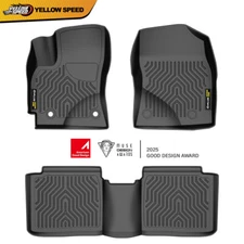 All Weather TPE Black Rubber Floor Mats Liners Fit For 2014-2019 Toyota Corolla