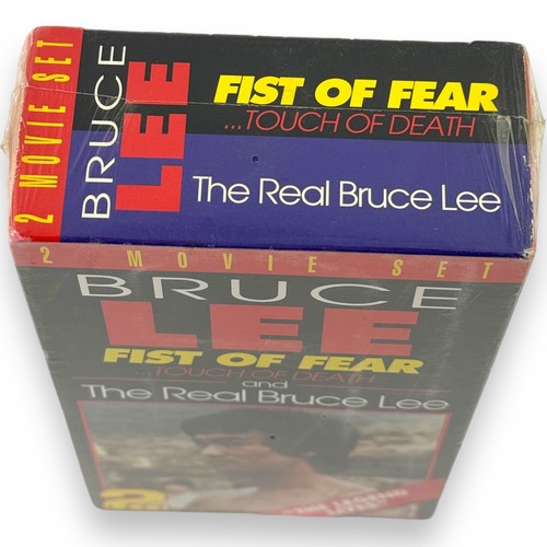 Bruce Lee 2 Movie Set Fist Of Fear Touch Of Death & The Real Bruce Lee VHS - Picture 5 of 6