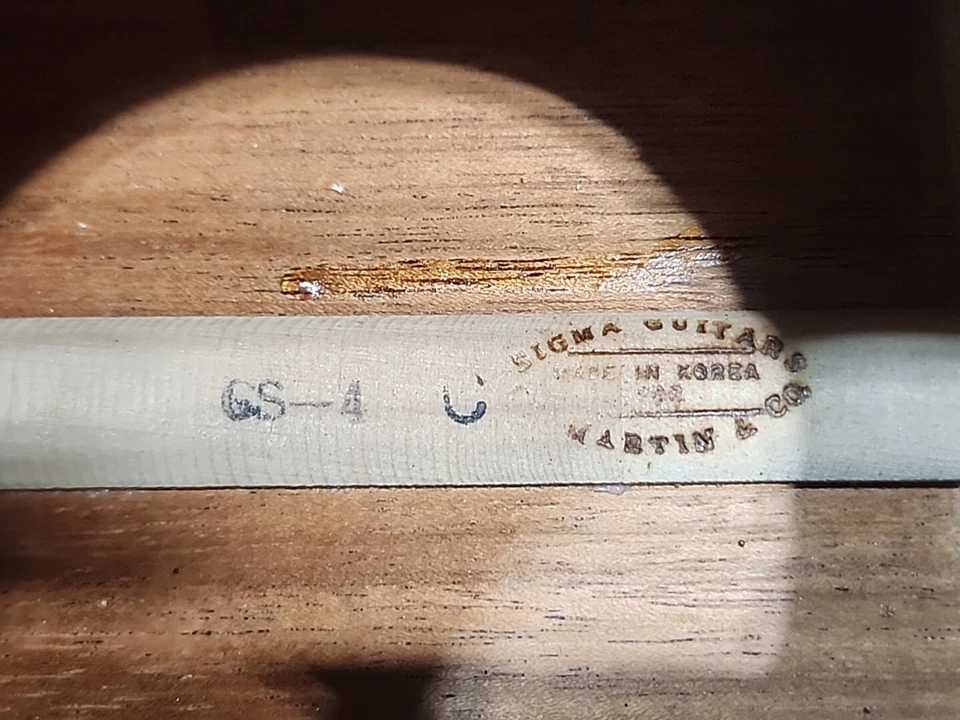 Guitarra clásica vintage Sigma GS-4 Foto 4 de 4