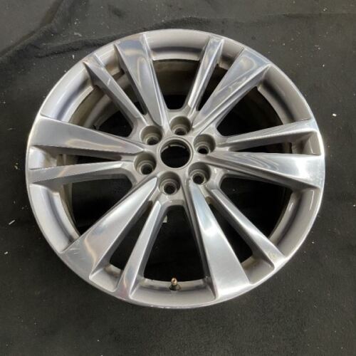 Cadillac Polished Grey XT6 XT5 OEM Wheel 20” 2020-2024 Factory Original 4847
