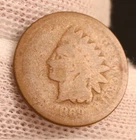 1869 Indian Head Cent - Better Date in Series - AG Condition (#BK01-019)