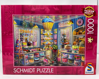 Schmidt The Brightly Coloured Bakery By Eduard Artbeat 1000 Piece Puzzle 