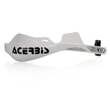 Acerbis 2142000002 white Rally Pro handguards with X-Strong universal mount kit