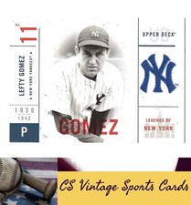 2001 Upper Deck Legends of New York #109 Lefty Gomez