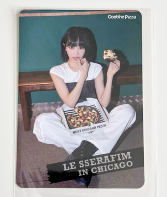 LE SSERAFIM × GOOBNE CHICAGO PIZZA Promotion Benefits Official