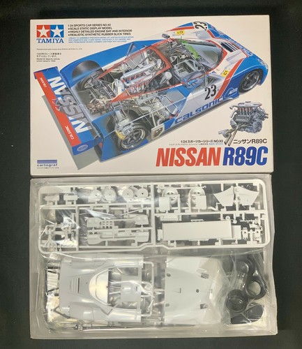 Kit a escala 1/24 TAMIYA 24093 NISSAN R89C - Imagen 2 de 11