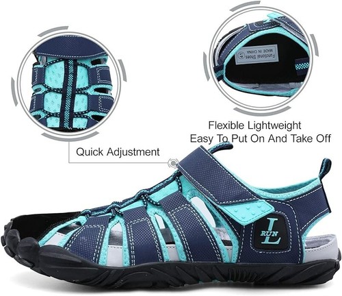 JIASUQI Athletic Hiking Water Shoes Barefoot Aqua Swim Sports Sandals Walking... - Bild 4 von 6