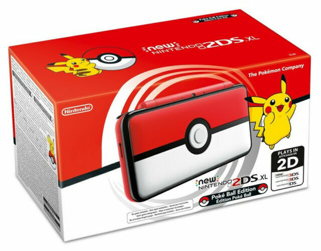 Pokeball, new Nintendo 2DS XL, pokemon Go, nintendo 3ds, fantasy