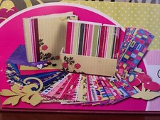 Colorbok 12"x12" Scrapbook Kit w/ Over 1,134 Pieces Berry Happy -Paper, Stickers