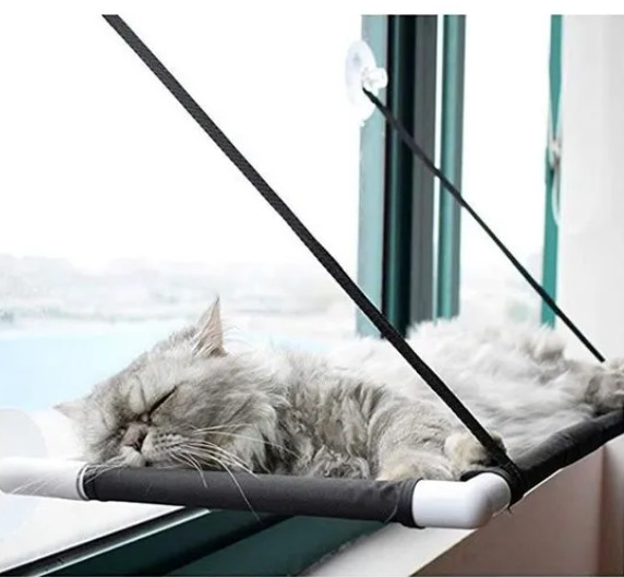 Hamac de fenêtre pour chat idéal pour observer l'extérieur