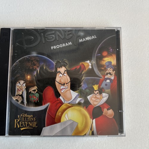 Disney's Villains' Revenge (Windows/Mac 2 Disc CD-ROM , 1999 w/ Manual)