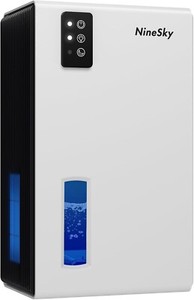 NineSky Dehumidifier for Home, 95 OZ Water Tank, (1000 sq.ft) Model CT2