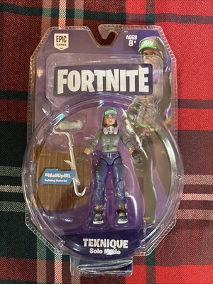 Fortnite Teknique Solo Mode 3.75 inch Action Figure Epic Games. Sealed.