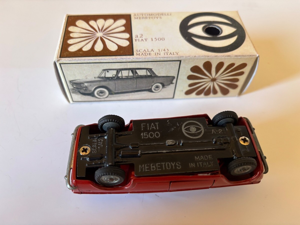 RARE MEBETOYS FIAT 1500 N. A2 + BOX | eBay