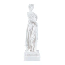 Demeter Goddess of the harvest and agriculture Alabaster Statue 6.7in(16cm)