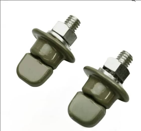 FASTENER REAR SIDE JUMP SEAT FJ40 FJ43 BJ42 LAND CRUISER TOYOTA GENUINE 1 PAIR S