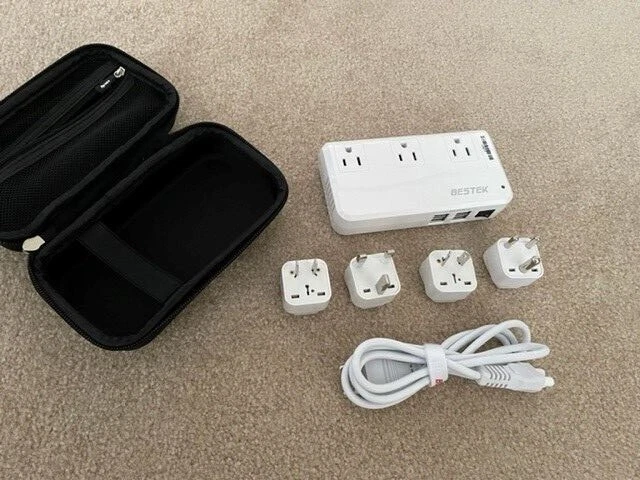 BESTEK MRJ201GUBK 4-Port USB Charging Universal Travel Adapter  BLACK COLOR ONLY - Image 3 of 3