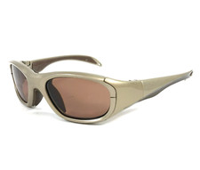 Liberty Sport Kids Athletic Sunglasses Morpheus Matte Gold Brown Lens 48-17-125