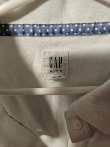 Gap Kids Size L White Collar School Uniform Shirt - Picture 2 of 2