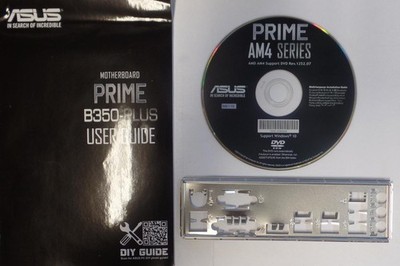 ASUS Prime B350-Plus - Handbuch - Blende - Treiber CD   #303000