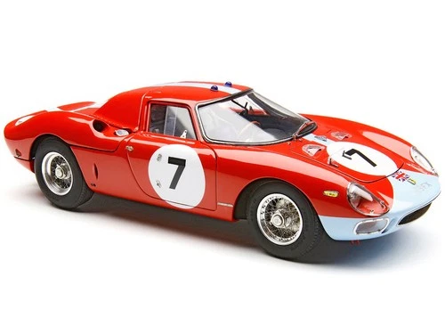 FERRARI 250 LM RHD #7 WINNER "12H OF REIMS" (1964) 1/18 DIECAST BY CMC M-261