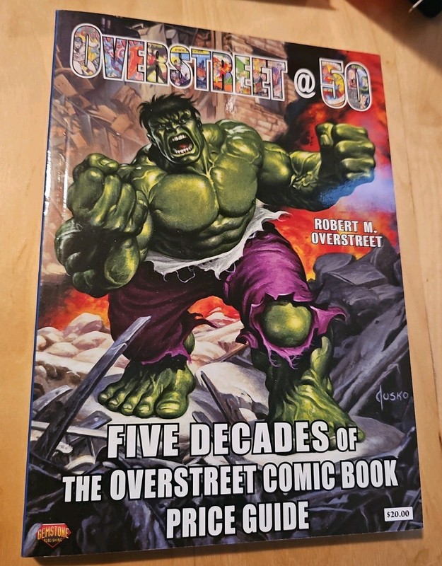 Overstreet Comic Book Price Guide 50th Anniversary 2020/2021 Five Decades Hulk