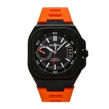Bell Ross BR-X5 Carbon Orange Limited Edition Orange Watch BRX5R-BO-TC/SRB