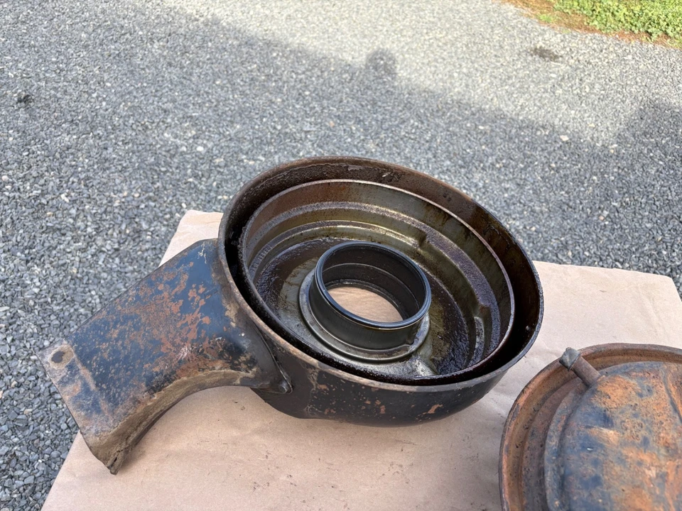 Limpiador de aire baño aceite Ford Truck FT 330 361 391 F500 F600 F700 67-79 Foto 3 de 4