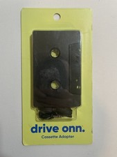Drive Onn Tape Cassette Adapter Tape to 1/8" Output Plug New 3ft cable plug