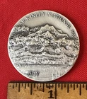 1972 MOUNT McKINLEY: National Parks Centennial: .999 Pure Silver Medal: 34-grams