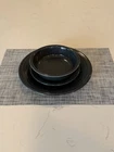 FiestaWare 3 Piece Set - Slate Gray Dinner Plate, Soup Bowl, And Salad Plate