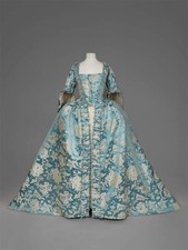 18th Century Marie Antoinette Robe a La Francaise Dresses Gown Rococo Costume