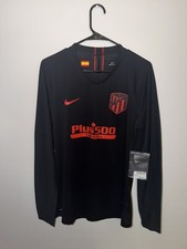 2019-20 Atletico Madrid Player Issue Vaporknit Away L/S Shirt SZ LARGE