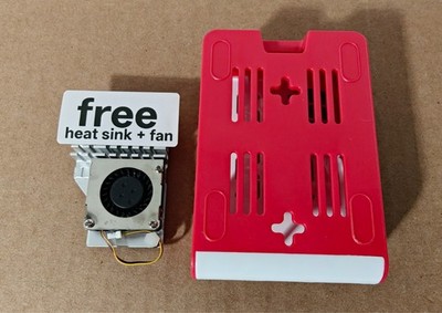 Raspberry Pi 5 Case enclosure  (FREE FAN) Pi5 protective container housing cover