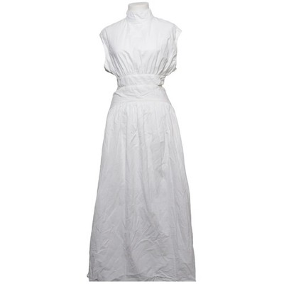 Cherley, Maxikleid, Größe: L, Weiß, Polyester, Einfarbig, Damen #wrE