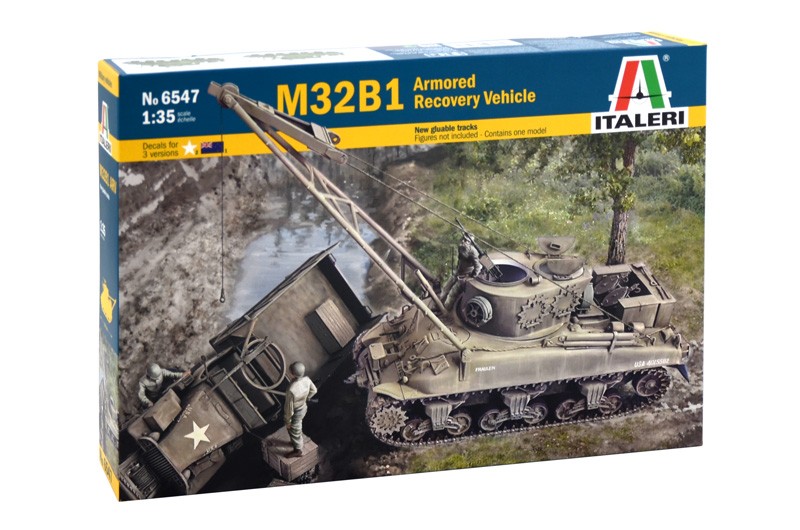 Italeri 6547 - 1/35 WWII US M32B1 Armored Recovery Vehicle - New