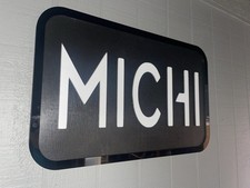 Rotel Michi X5 Integrated Custom Sign.