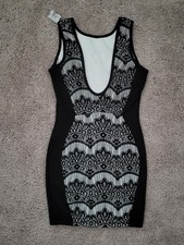 Black Sleeveless Mini Dress Size Small