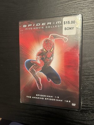 Spider-Man 5 Movie Collection DVD 2015 Sony Marvel New & Sealed