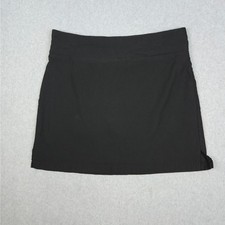 Rafaella Womens Size Large Black Skort