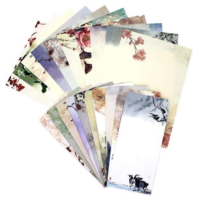 Stationery Paper and Envelopes Set,60PCS Stationary Set, 10 Different Color