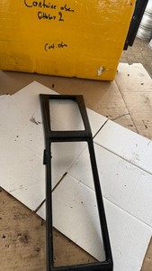 Abdeckung Mittelkonsole Mercedes Benz R129 SL 129 A1296800539 LEDER