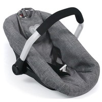 Bayer Chic 2000 Puppen-Autositz Jeans Grey