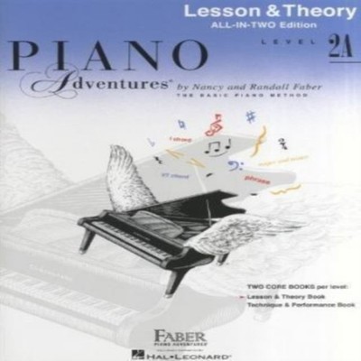 Piano Adventures All-In-Two Level 2A Lesson/Theory Faber Piano Ad