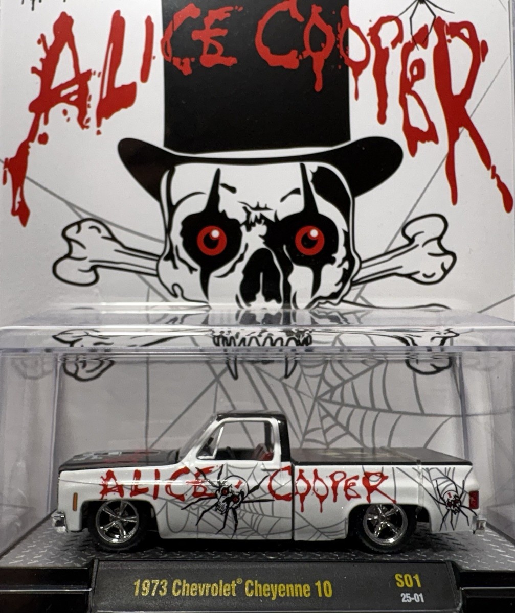 2026 M2 Machines Rock Legends ALICE COOPER 1973 CHEVROLET CHEYENNE