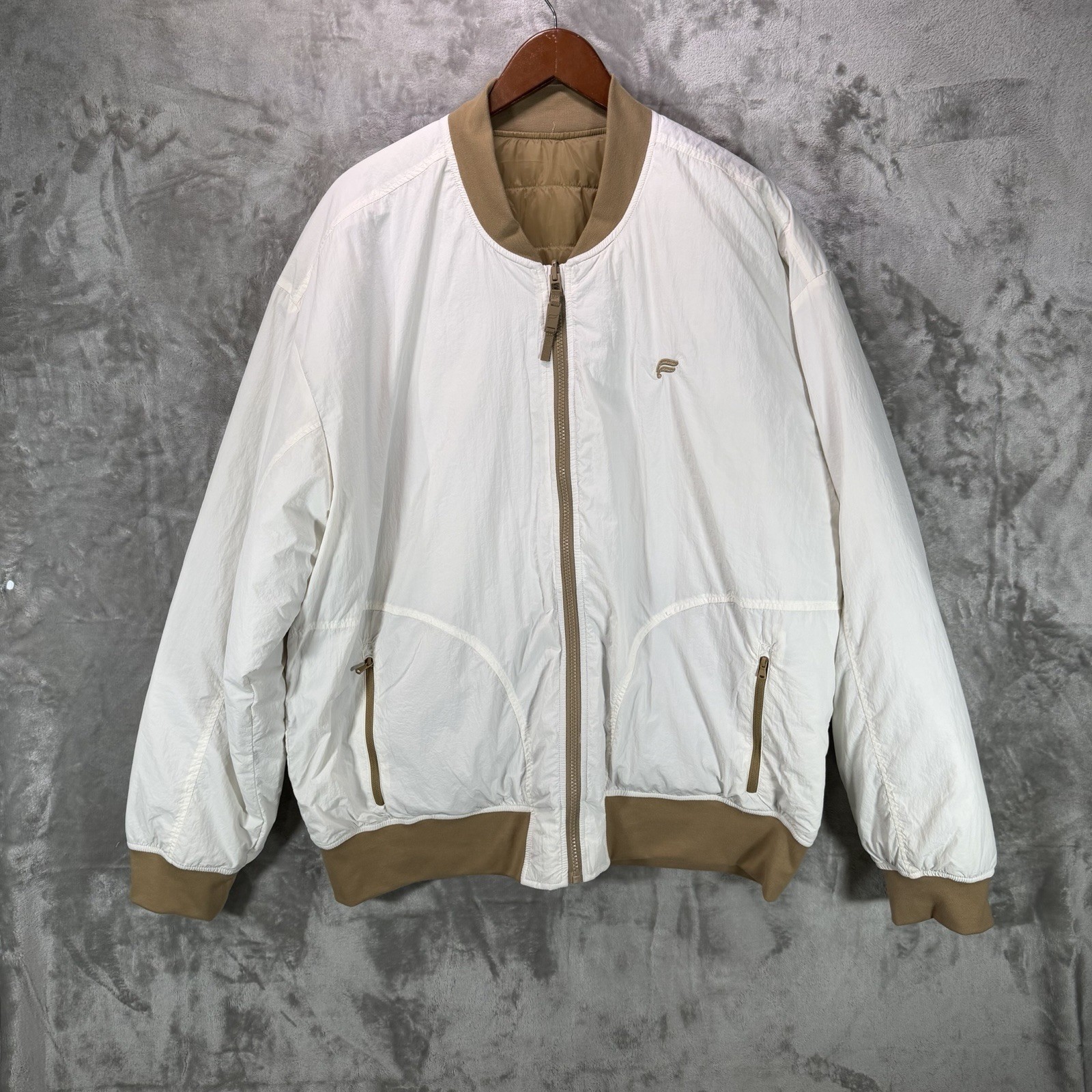 Fabletics The Essential Reversible Full Zip Bombe… - image 1