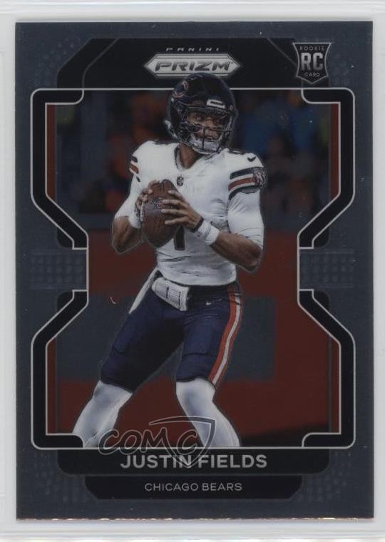 2021 Panini Prizm Rookie Justin Fields #334 00h2